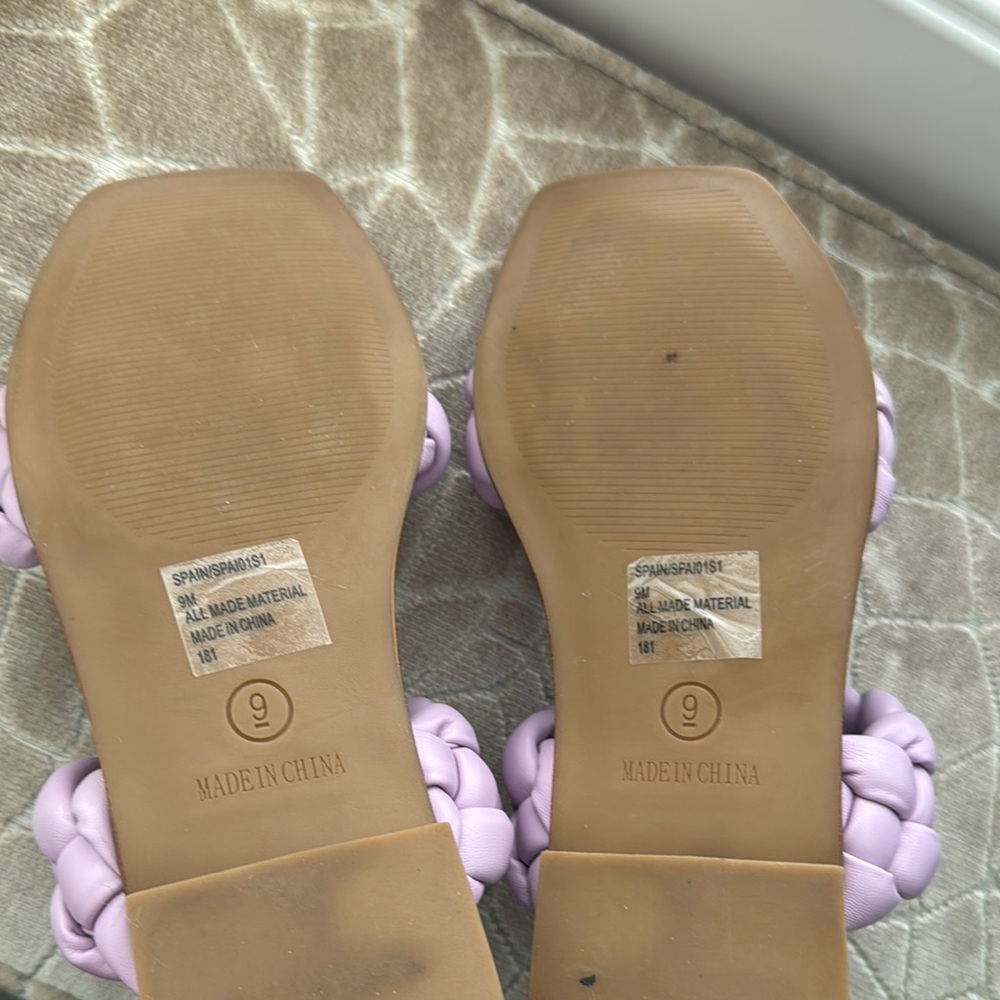 Women's Braided Sandals - Purple - Picture 4 of 6